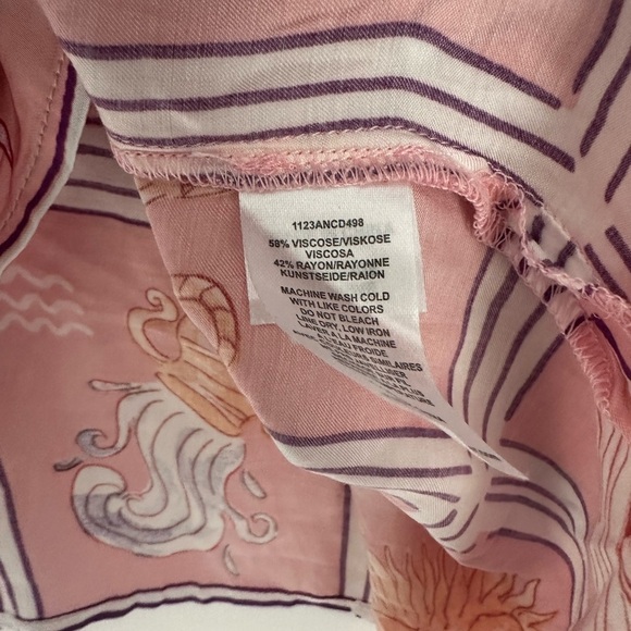 Corey Lynn Calter Pink and Orange Blouse - Picture 6 of 8